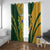 South Africa Australia Rugby Custom Window Curtain Springboks Wallabies Together - Wonder Print Shop