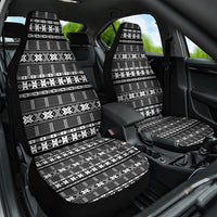 Pano De Terra Motifs Cabo Verde Car Seat Cover Black Color
