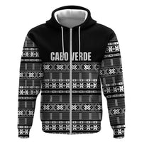 Pano De Terra Motifs Cabo Verde Hoodie Black Color