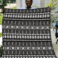 Pano De Terra Motifs Cabo Verde Quilt Black Color