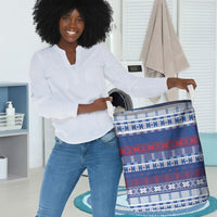 Pano De Terra Motifs Cabo Verde Laundry Basket Flag Color