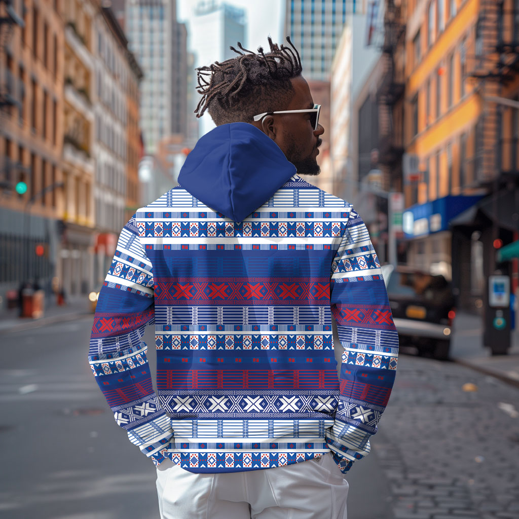 Pano De Terra Motifs Cabo Verde Hoodie Flag Color