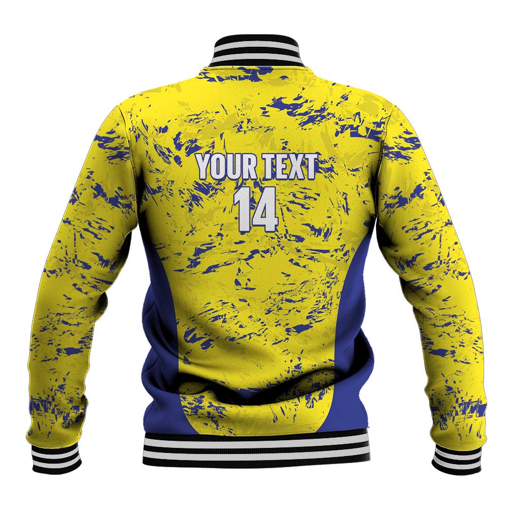 Defence Force Trinidad and Tobago Football Custom Baseball Jacket Go Teteron Boy Grunge Vibe - Wonder Print Shop