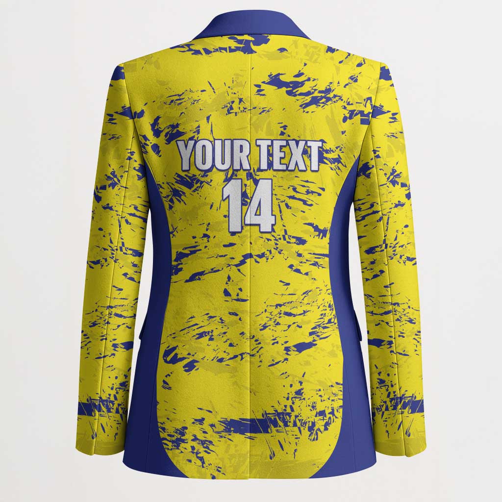 Defence Force Trinidad and Tobago Football Custom Blazer Go Teteron Boy Grunge Vibe - Wonder Print Shop