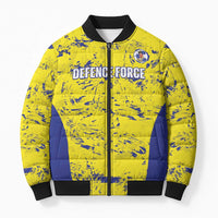 Defence Force Trinidad and Tobago Football Custom Bomber Puffer Jacket Go Teteron Boy Grunge Vibe - Wonder Print Shop