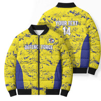 Defence Force Trinidad and Tobago Football Custom Bomber Puffer Jacket Go Teteron Boy Grunge Vibe - Wonder Print Shop