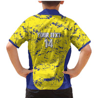 Defence Force Trinidad and Tobago Football Custom Family Matching Mermaid Dress and Hawaiian Shirt Go Teteron Boy Grunge Vibe - Wonder Print Shop