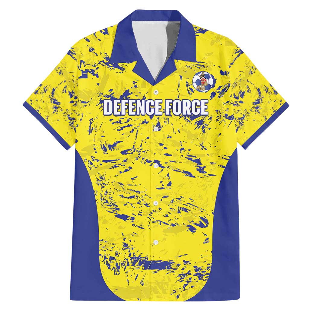 Defence Force Trinidad and Tobago Football Custom Family Matching Mermaid Dress and Hawaiian Shirt Go Teteron Boy Grunge Vibe - Wonder Print Shop