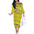 Defence Force Trinidad and Tobago Football Custom Family Matching Off The Shoulder Long Sleeve Dress and Hawaiian Shirt Go Teteron Boy Grunge Vibe - Wonder Print Shop