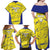 Defence Force Trinidad and Tobago Football Custom Family Matching Off Shoulder Maxi Dress and Hawaiian Shirt Go Teteron Boy Grunge Vibe - Wonder Print Shop