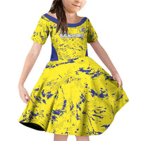 Defence Force Trinidad and Tobago Football Custom Family Matching Off Shoulder Short Dress and Hawaiian Shirt Go Teteron Boy Grunge Vibe - Wonder Print Shop