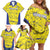 Defence Force Trinidad and Tobago Football Custom Family Matching Off Shoulder Short Dress and Hawaiian Shirt Go Teteron Boy Grunge Vibe - Wonder Print Shop