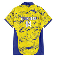 Defence Force Trinidad and Tobago Football Custom Family Matching Short Sleeve Bodycon Dress and Hawaiian Shirt Go Teteron Boy Grunge Vibe - Wonder Print Shop