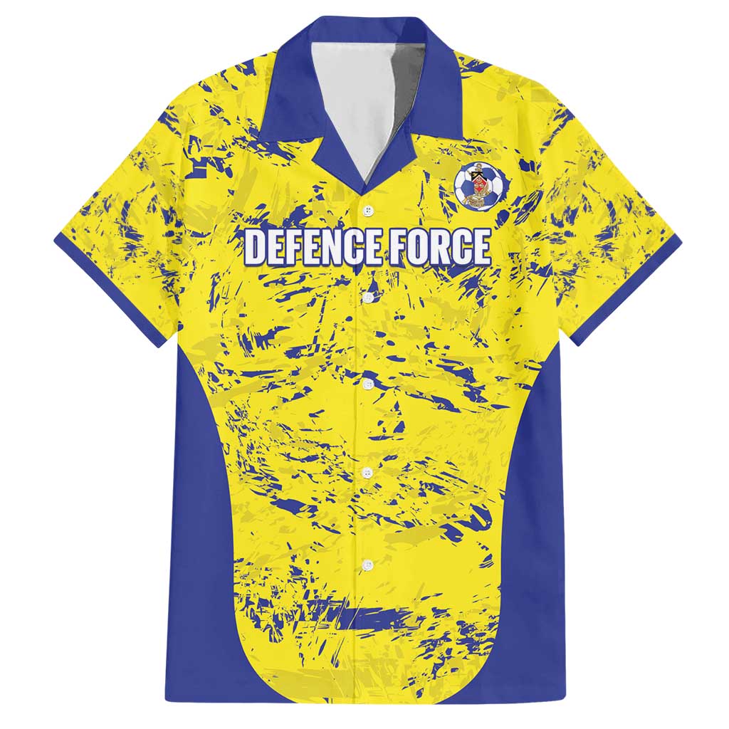 Defence Force Trinidad and Tobago Football Custom Hawaiian Shirt Go Teteron Boy Grunge Vibe - Wonder Print Shop