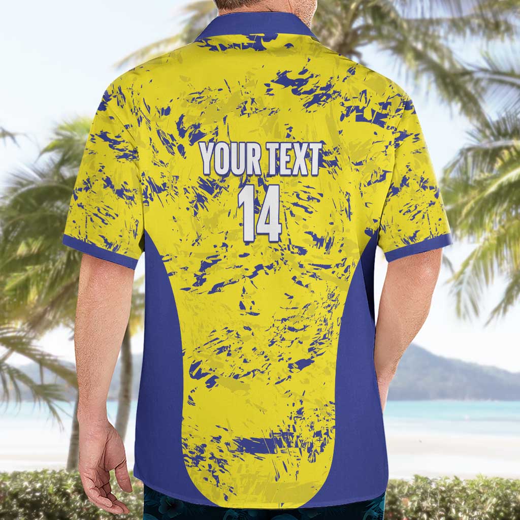 Defence Force Trinidad and Tobago Football Custom Hawaiian Shirt Go Teteron Boy Grunge Vibe - Wonder Print Shop