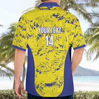 Defence Force Trinidad and Tobago Football Custom Hawaiian Shirt Go Teteron Boy Grunge Vibe - Wonder Print Shop