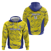 Defence Force Trinidad and Tobago Football Custom Hoodie Go Teteron Boy Grunge Vibe - Wonder Print Shop