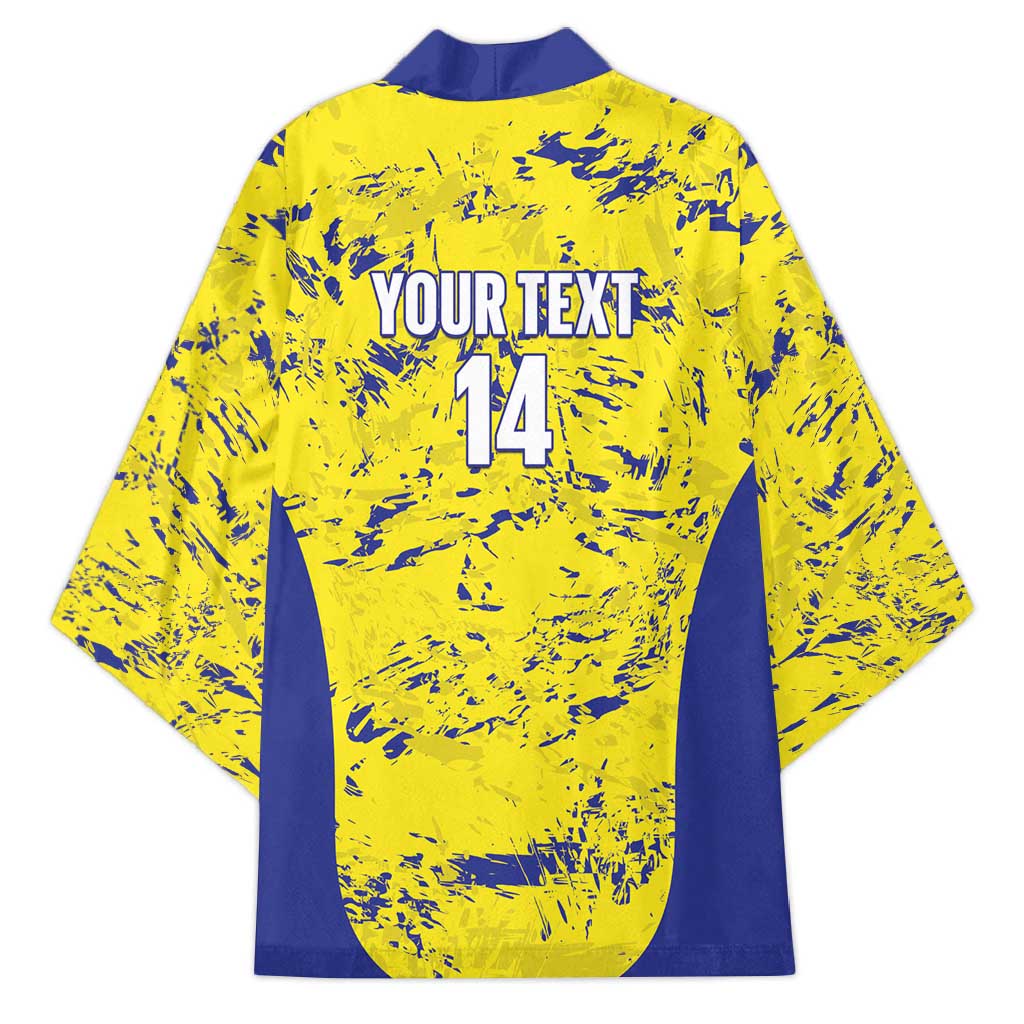 Defence Force Trinidad and Tobago Football Custom Kimono Go Teteron Boy Grunge Vibe - Wonder Print Shop