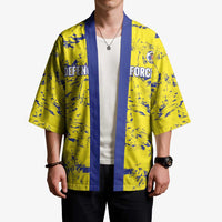 Defence Force Trinidad and Tobago Football Custom Kimono Go Teteron Boy Grunge Vibe - Wonder Print Shop