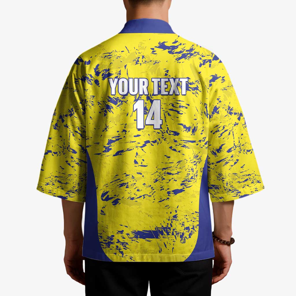 Defence Force Trinidad and Tobago Football Custom Kimono Go Teteron Boy Grunge Vibe - Wonder Print Shop