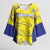 Defence Force Trinidad and Tobago Football Custom Kimono Sleeve Blouse Go Teteron Boy Grunge Vibe - Wonder Print Shop