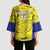 Defence Force Trinidad and Tobago Football Custom Kimono Sleeve Blouse Go Teteron Boy Grunge Vibe - Wonder Print Shop