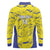 Defence Force Trinidad and Tobago Football Custom Long Sleeve Polo Shirt Go Teteron Boy Grunge Vibe - Wonder Print Shop
