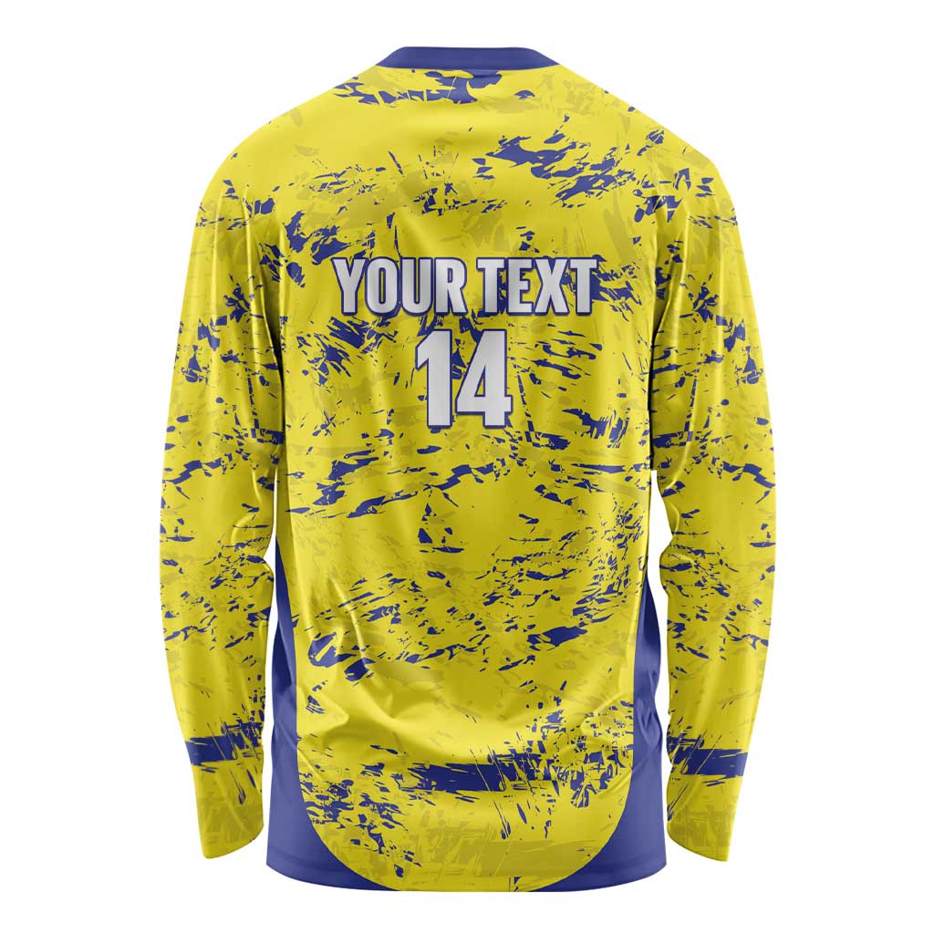 Defence Force Trinidad and Tobago Football Custom Long Sleeve Shirt Go Teteron Boy Grunge Vibe - Wonder Print Shop