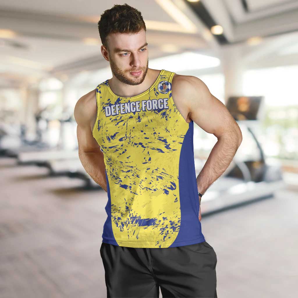Defence Force Trinidad and Tobago Football Custom Men Tank Top Go Teteron Boy Grunge Vibe - Wonder Print Shop