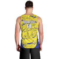 Defence Force Trinidad and Tobago Football Custom Men Tank Top Go Teteron Boy Grunge Vibe - Wonder Print Shop