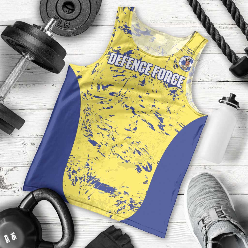 Defence Force Trinidad and Tobago Football Custom Men Tank Top Go Teteron Boy Grunge Vibe - Wonder Print Shop