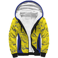 Defence Force Trinidad and Tobago Football Custom Sherpa Hoodie Go Teteron Boy Grunge Vibe - Wonder Print Shop