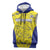 Defence Force Trinidad and Tobago Football Custom Sleeveless Zip Hoodie Go Teteron Boy Grunge Vibe - Wonder Print Shop