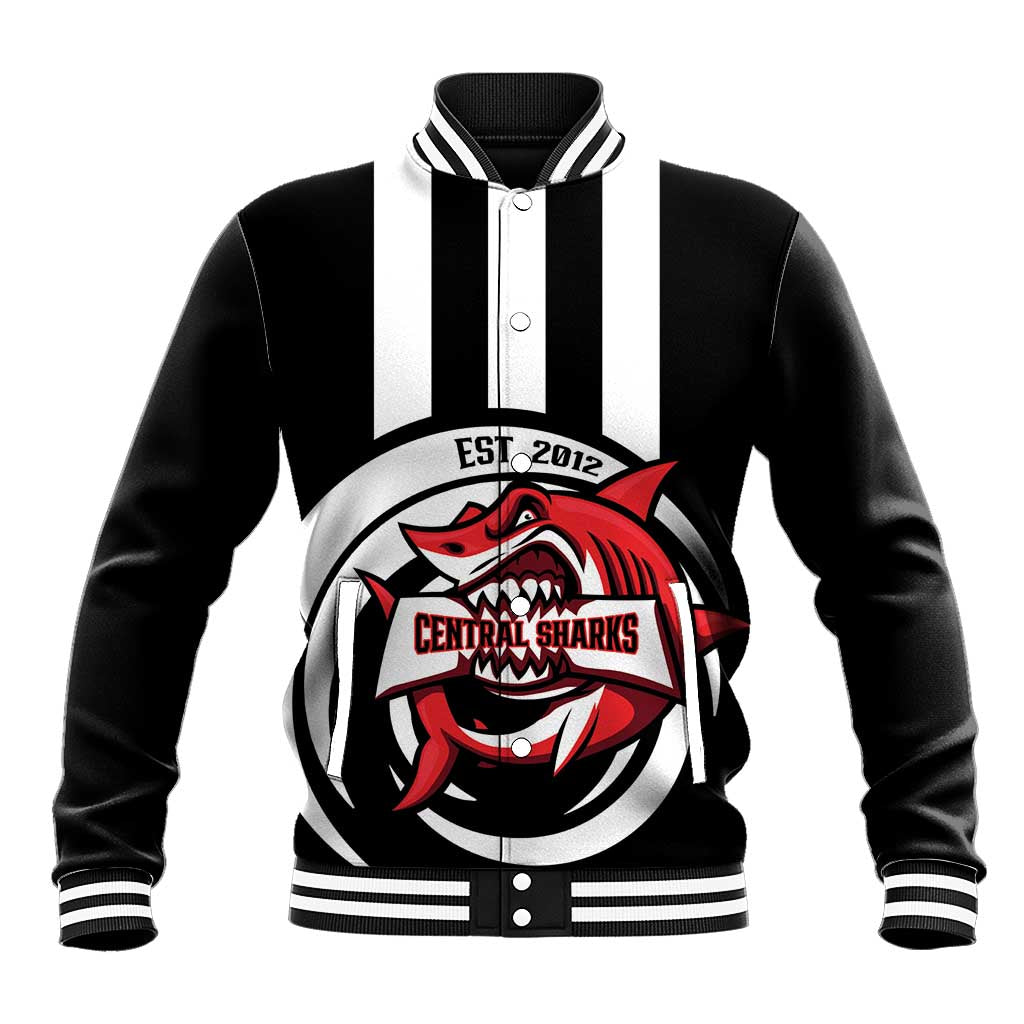 Central Trinidad and Tobago Football Custom Baseball Jacket Come On Sharks Est 2012 - Wonder Print Shop
