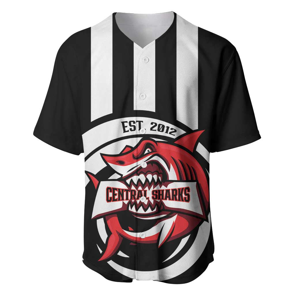 Central Trinidad and Tobago Football Custom Baseball Jersey Come On Sharks Est 2012 - Wonder Print Shop