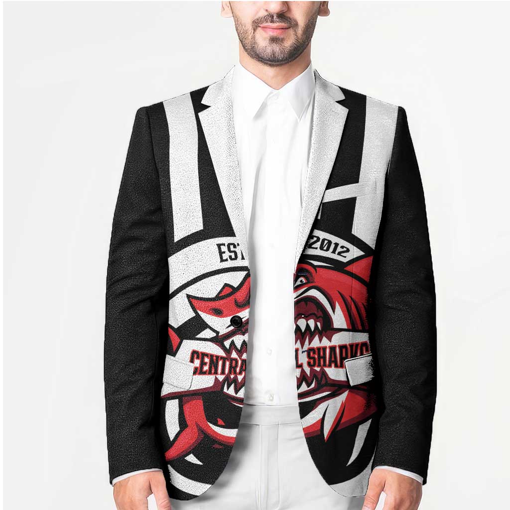 Central Trinidad and Tobago Football Custom Blazer Come On Sharks Est 2012 - Wonder Print Shop