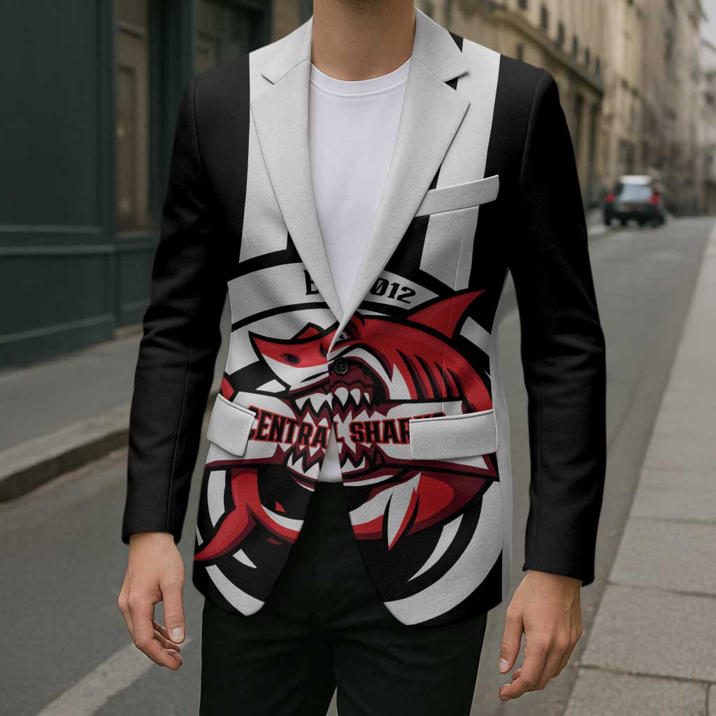 Central Trinidad and Tobago Football Custom Blazer Come On Sharks Est 2012 - Wonder Print Shop