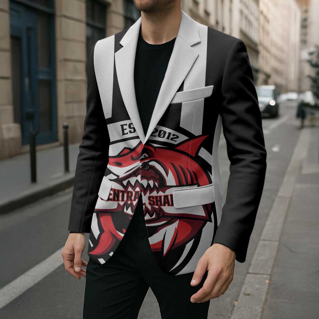 Central Trinidad and Tobago Football Custom Blazer Come On Sharks Est 2012 - Wonder Print Shop