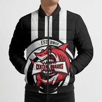 Central Trinidad and Tobago Football Custom Bomber Puffer Jacket Come On Sharks Est 2012 - Wonder Print Shop