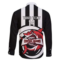 Central Trinidad and Tobago Football Custom Family Matching Long Sleeve Bodycon Dress and Hawaiian Shirt Come On Sharks Est 2012 - Wonder Print Shop