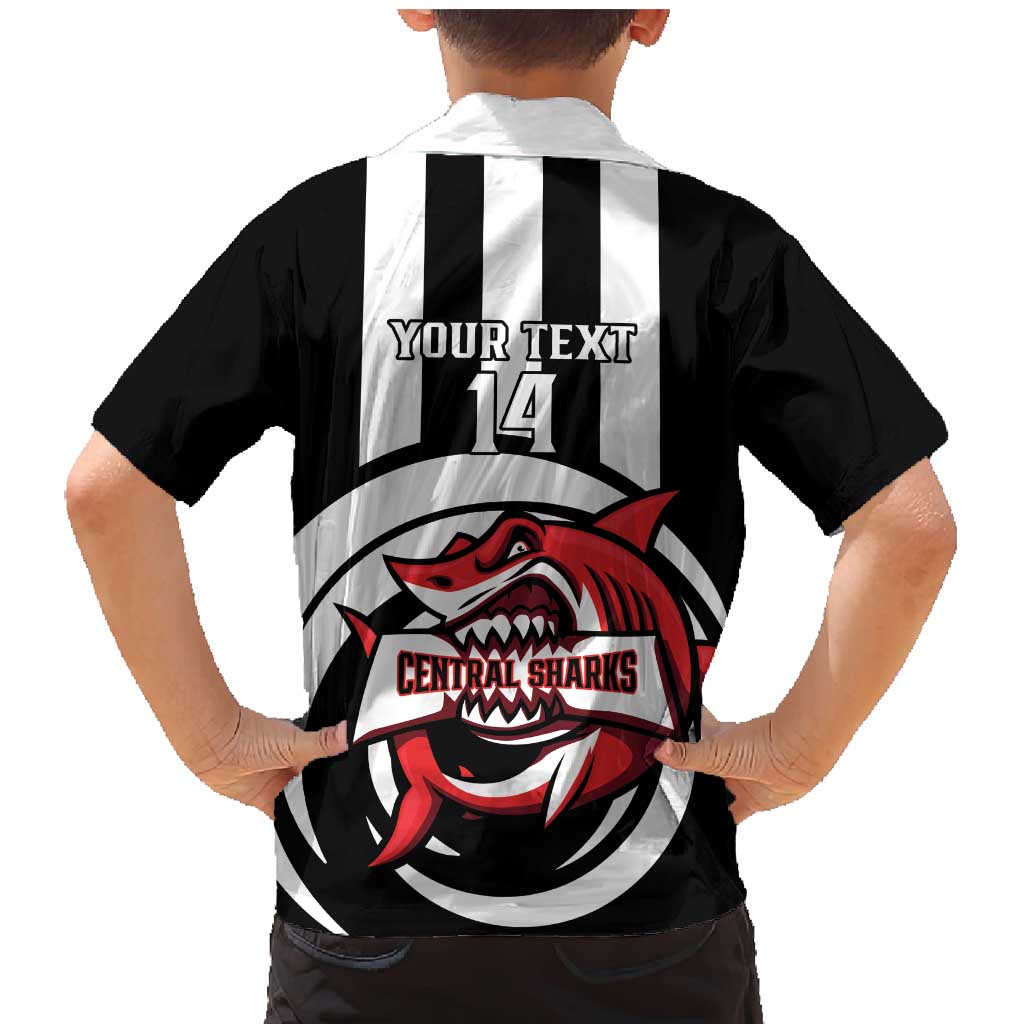 Central Trinidad and Tobago Football Custom Family Matching Mermaid Dress and Hawaiian Shirt Come On Sharks Est 2012 - Wonder Print Shop