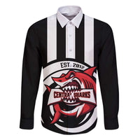 Central Trinidad and Tobago Football Custom Family Matching Off The Shoulder Long Sleeve Dress and Hawaiian Shirt Come On Sharks Est 2012 - Wonder Print Shop