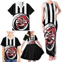 Central Trinidad and Tobago Football Custom Family Matching Tank Maxi Dress and Hawaiian Shirt Come On Sharks Est 2012 - Wonder Print Shop