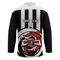 Central Trinidad and Tobago Football Custom Hockey Jersey Come On Sharks Est 2012 - Wonder Print Shop