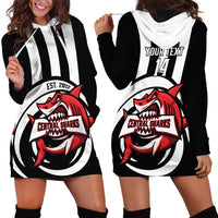 Central Trinidad and Tobago Football Custom Hoodie Dress Come On Sharks Est 2012 - Wonder Print Shop