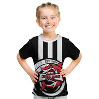 Central Trinidad and Tobago Football Custom Kid T Shirt Come On Sharks Est 2012 - Wonder Print Shop