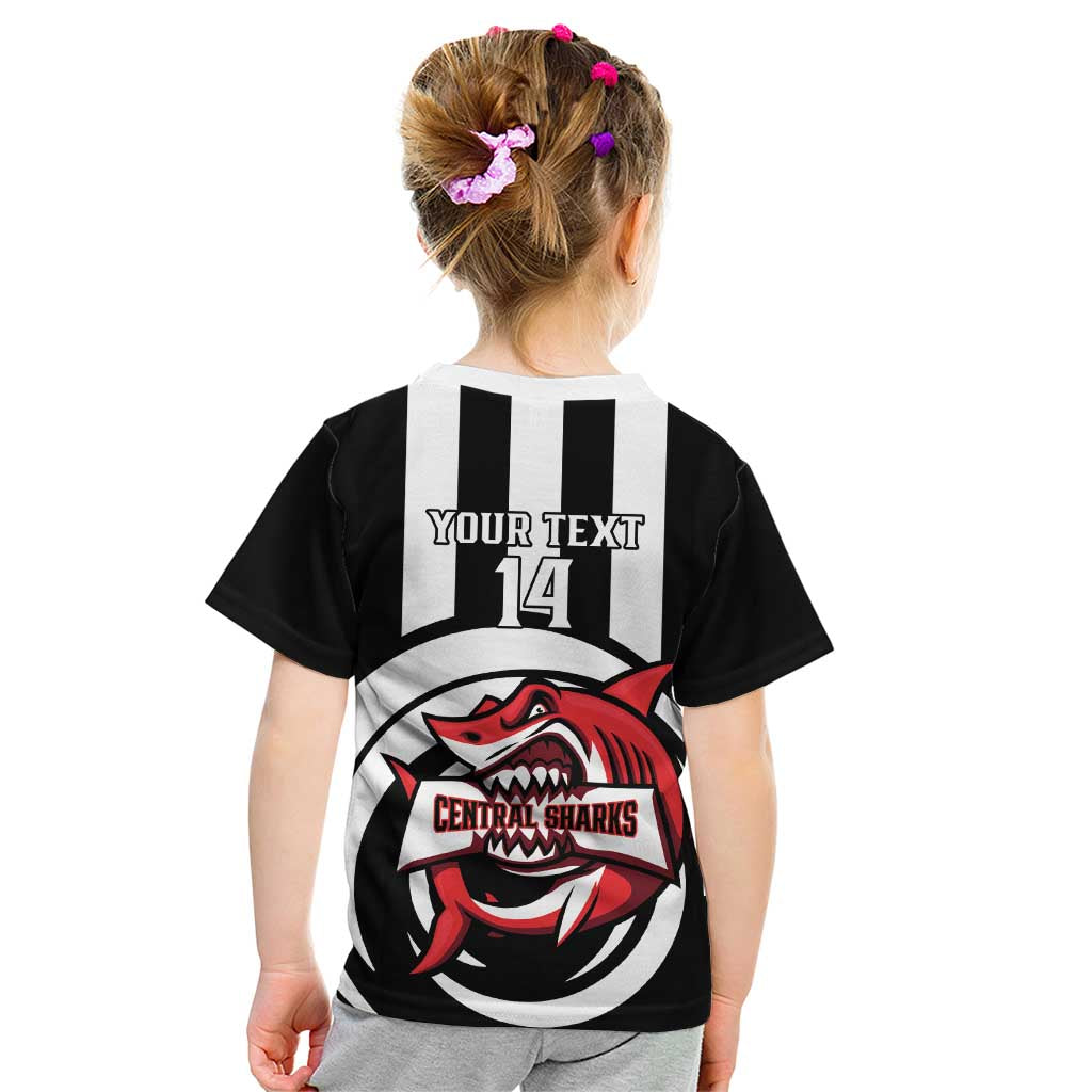 Central Trinidad and Tobago Football Custom Kid T Shirt Come On Sharks Est 2012 - Wonder Print Shop