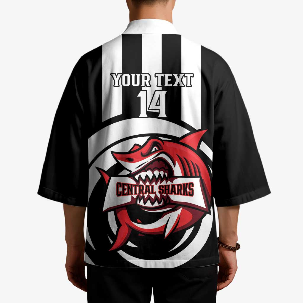 Central Trinidad and Tobago Football Custom Kimono Come On Sharks Est 2012 - Wonder Print Shop