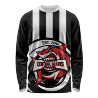 Central Trinidad and Tobago Football Custom Long Sleeve Shirt Come On Sharks Est 2012 - Wonder Print Shop