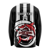 Central Trinidad and Tobago Football Custom Long Sleeve Shirt Come On Sharks Est 2012 - Wonder Print Shop